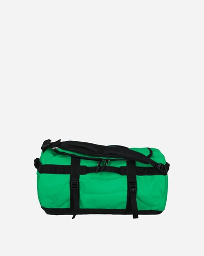 Shop The North Face Small Base Camp Duffel Bag Optic Emerald In Green