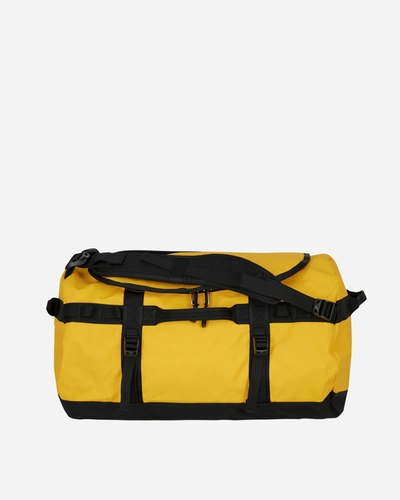 Shop The North Face Small Base Camp Duffel Bag Summit Gold In Yellow