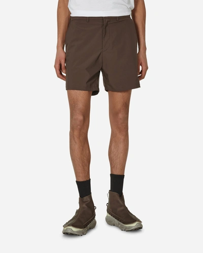 Ranra Stufur Short Chocolate In Brown