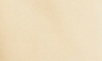 Diet Starts Monday French Terry Drawstring Row Shorts In Tan/ Yellow