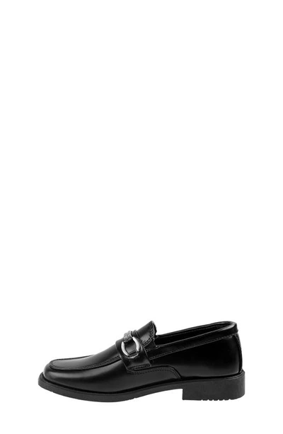 Josmo Big And Little Boys Slip-on Dress Shoes In Black