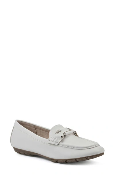 Shop Cliffs By White Mountain Glaring Loafer In White/ Grainy