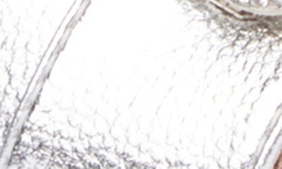 New York And Company Nadira Slide Sandal In Silver