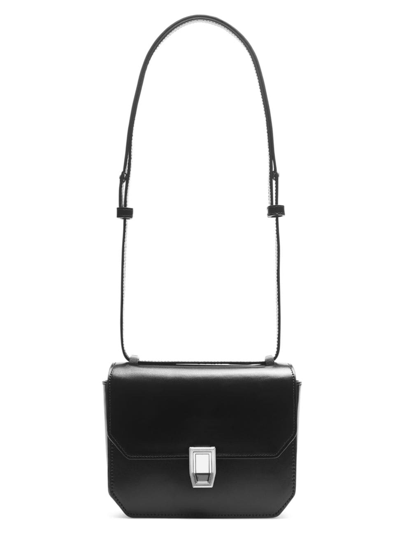 Shop Rag & Bone Women's Max Small Leather Crossbody Bag In Black