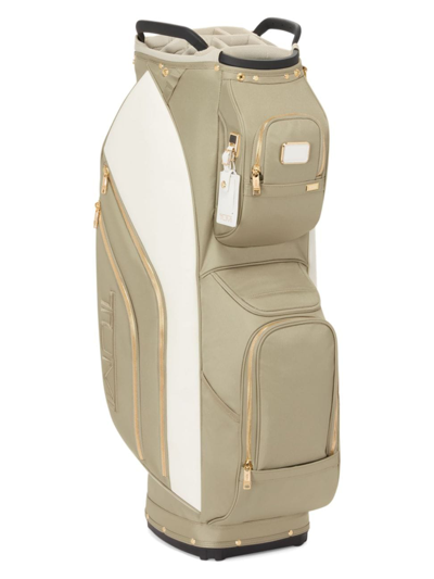 Shop Tumi Men's Alpha Ballistic Nylon Golf Cart Bag In Off White