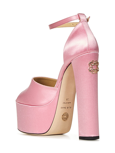 Shop Elie Saab Sandals In Pink