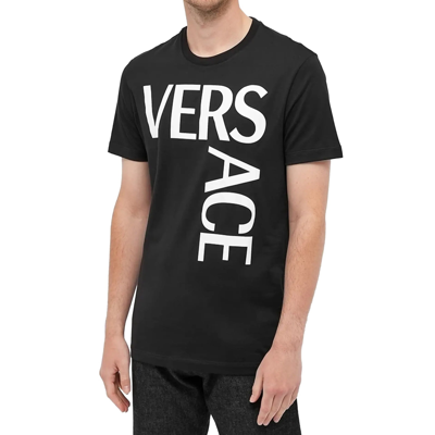 Shop Versace Bold Logo T-shirt In Black