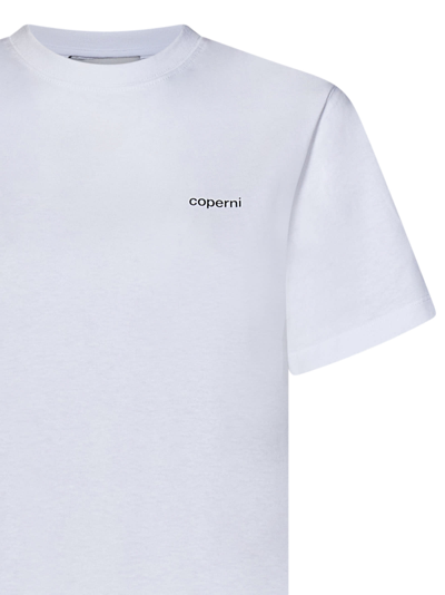 Shop Coperni T-shirt In White
