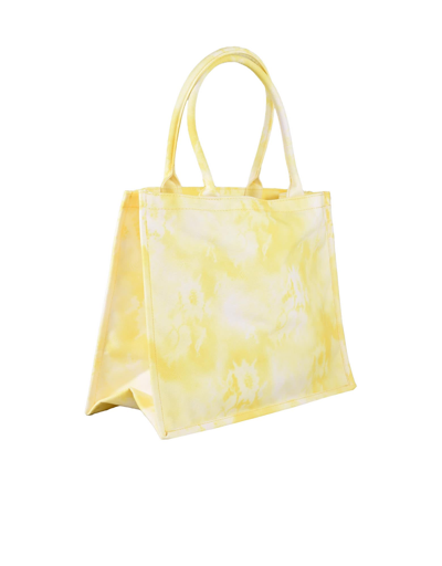 Shop Msgm Womens Yellow Handbag