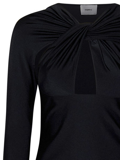 Shop Coperni Mini Dress In Black