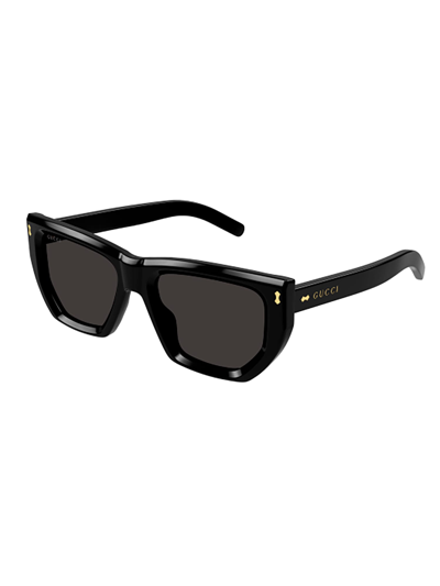 Gucci Sunglasses In Black Black Grey