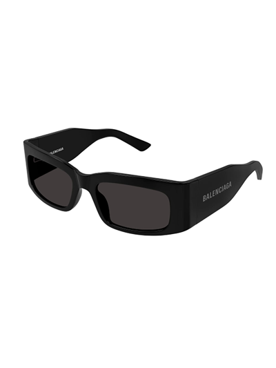 Shop Balenciaga Bb0328s Sunglasses In Black Black Grey