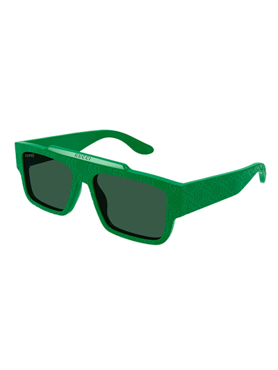 Shop Gucci Gg1460s Sunglasses In Green Green Green