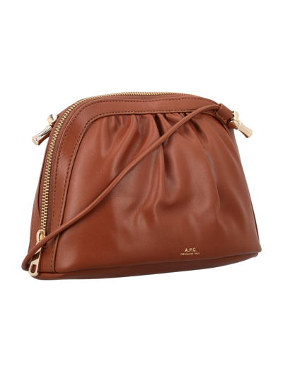 Shop Apc Ninon Bag In Noisette