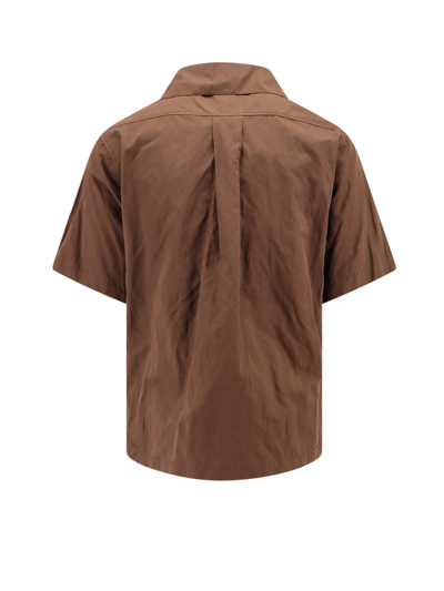 Shop Hevo Alimini Shirt In Brown