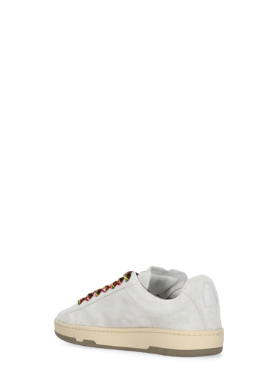 Shop Lanvin Lite Curb Sneakers In White