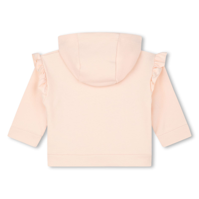 Shop Chloé Jacket With Embroidery In Pink