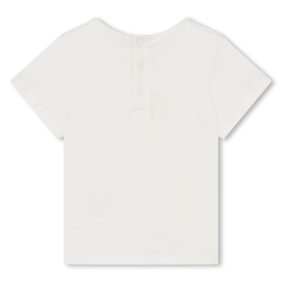 Shop Chloé T-shirt With Print In White