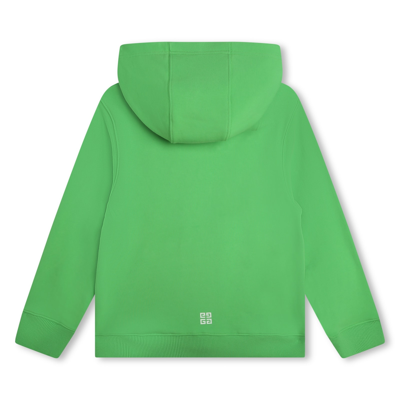 Shop Givenchy Sweatshirt With Print In Green