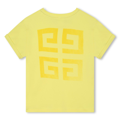Shop Givenchy T-shirt With 4g Print In Yellow