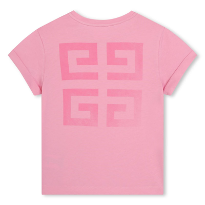 Shop Givenchy T-shirt With 4g Print In Pink