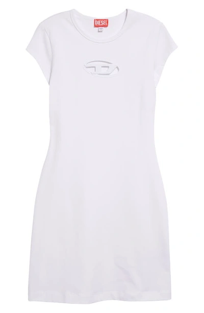 Diesel D-angiel Dress In White