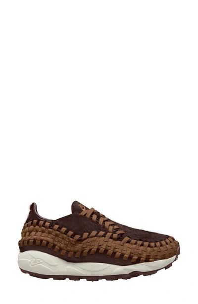 Shop Nike Air Footscape Woven Sneaker In Earth/ Light British Tan