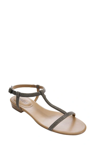 Shop Vaneli Brea T-strap Sandal In Mouse
