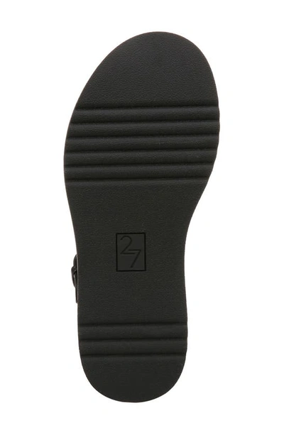 Shop 27 Edit Naturalizer Zizi Platform Sandal In Black Faux Leather