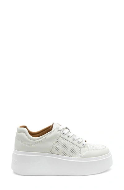 Shop J/slides Nyc Harlowe Platform Sneaker In White