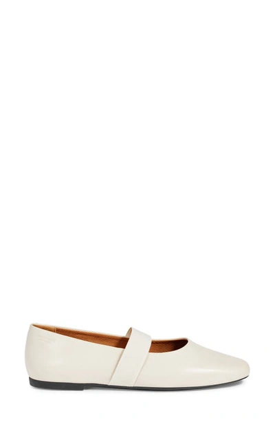 Shop Vagabond Shoemakers Jolin Mary Jane Flat In Off White