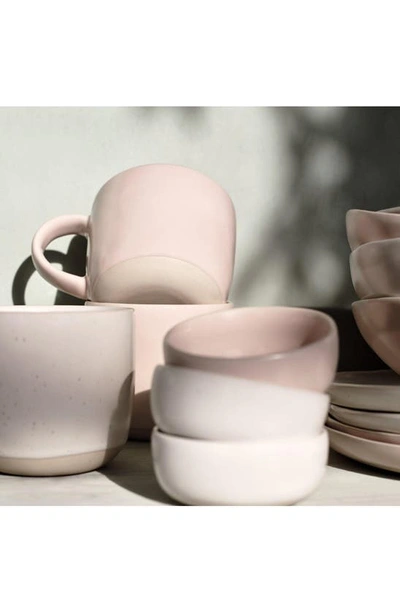 Shop Fable The Mugs Set Of 4 Mugs In Blush Pink