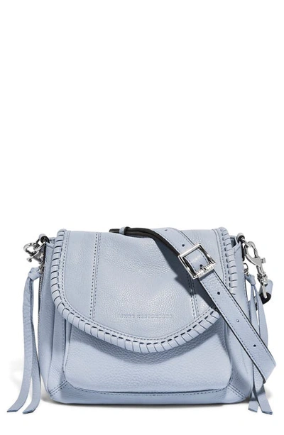 Shop Aimee Kestenberg Mini All For Love Convertible Leather Crossbody Bag In Breeze Blue