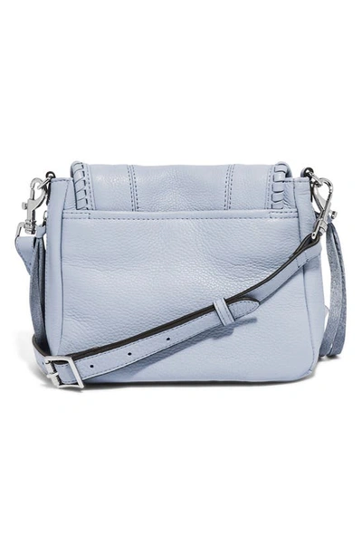 Shop Aimee Kestenberg Mini All For Love Convertible Leather Crossbody Bag In Breeze Blue