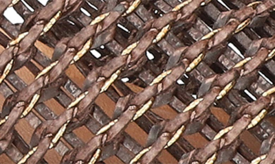 Bella Vita Eni-italy Slide Sandal In Brown Woven
