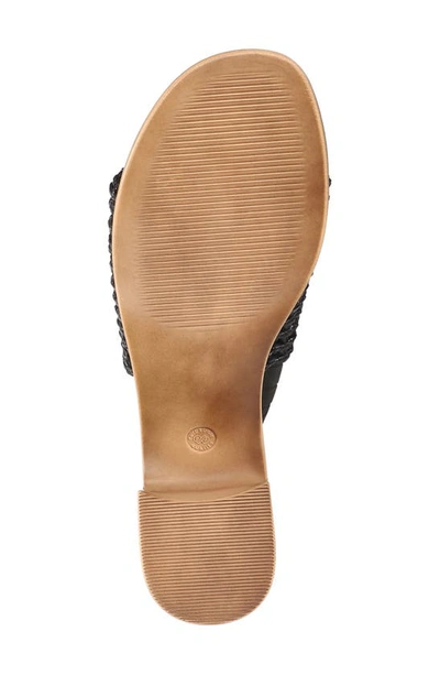 Bella Vita Eni-italy Slide Sandal In Black Woven