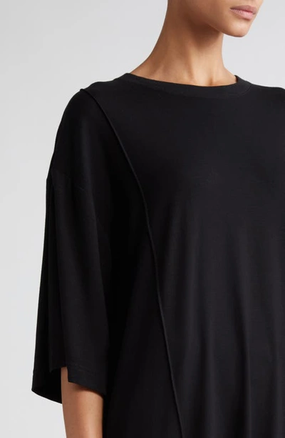 Shop Peter Do Creased Oversize T-shirt In Black