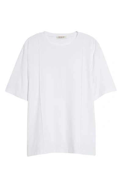 Shop Peter Do Creased Regular Fit T-shirt In White