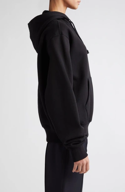 Shop Peter Do Tattoo Cotton Hoodie In Black