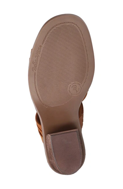 Bella Vita Women's Quinnell Block Heel Sandals In Tan