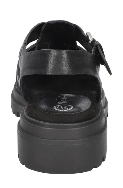 Bella Vita Sinclaire Womens Leather Strappy Gladiator Sandals In Black Leather