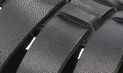 Bella Vita Sinclaire Womens Leather Strappy Gladiator Sandals In Black Leather