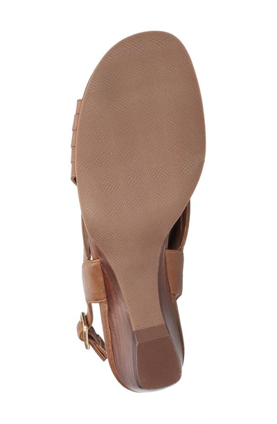 Shop Bella Vita Seble Slingback Sandal In Camel Burnished Leather