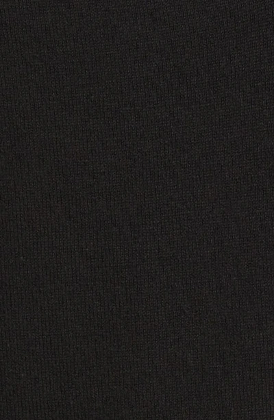 Shop Hugo Boss Zolkar Colorblock Half Zip Sweater In Black