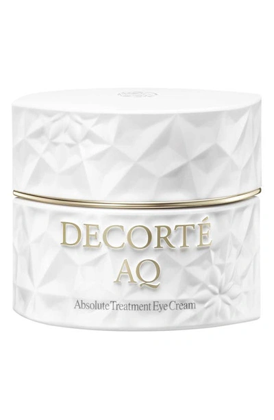 Shop Decorté Aq Absolue Treatment Tightening Eye Cream, 0.53 oz