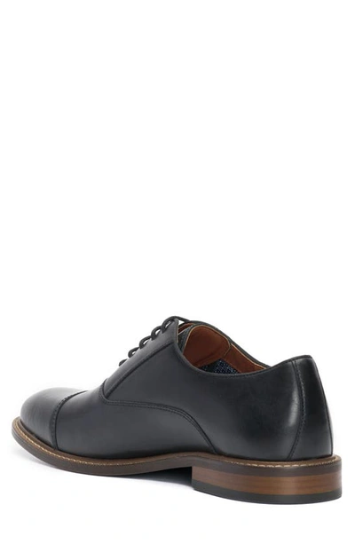 Shop Vince Camuto Loxley Cap Toe Oxford In Black