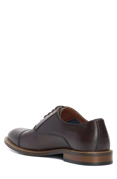 Shop Vince Camuto Loxley Cap Toe Oxford In Mocha