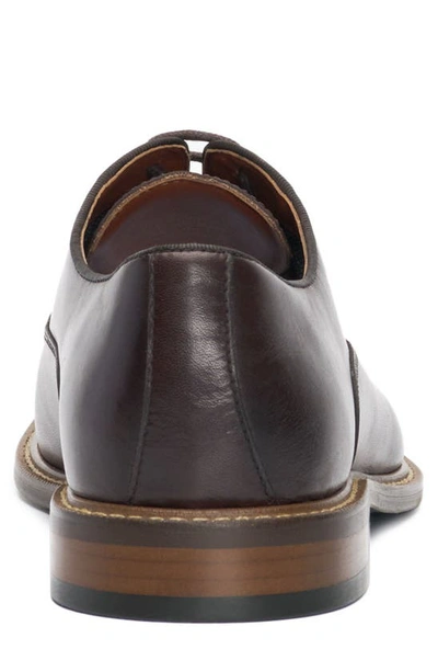 Shop Vince Camuto Loxley Cap Toe Oxford In Mocha