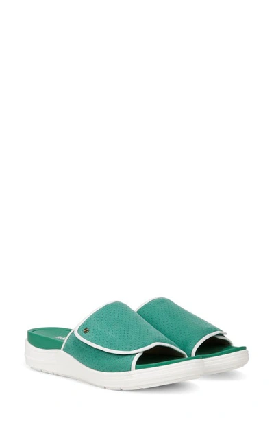 Shop Dr. Scholl's Time Off Sandal In Court Green