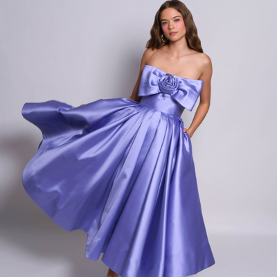 Shop Hutch Siriana Gown In Blue